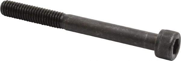 Value Collection - M6x1.00 Metric Coarse Hex Socket Drive, Socket Cap Screw - Grade 12.9 Alloy Steel, Black Oxide Finish, Partially Threaded, 60mm Length Under Head - Caliber Tooling