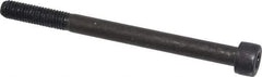 Value Collection - M8x1.25 Metric Coarse Hex Socket Drive, Socket Cap Screw - Grade 12.9 Alloy Steel, Black Oxide Finish, Partially Threaded, 100mm Length Under Head - Caliber Tooling