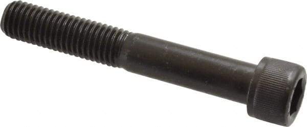 Value Collection - M12x1.75 Metric Coarse Hex Socket Drive, Socket Cap Screw - Grade 12.9 Alloy Steel, Black Oxide Finish, Partially Threaded, 80mm Length Under Head - Caliber Tooling