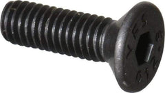 Value Collection - M3x0.50 Metric Coarse Hex Socket Drive, 90° Flat Screw - Grade 12.9 Alloy Steel, Black Oxide Finish, Fully Threaded, 10mm OAL - Caliber Tooling