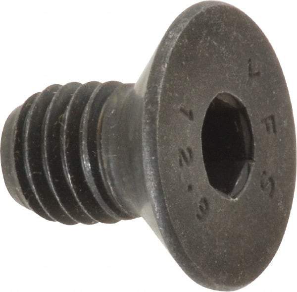 Value Collection - M10x1.50 Metric Coarse Hex Socket Drive, 90° Flat Screw - Grade 12.9 Alloy Steel, Black Oxide Finish, Fully Threaded, 16mm OAL - Caliber Tooling