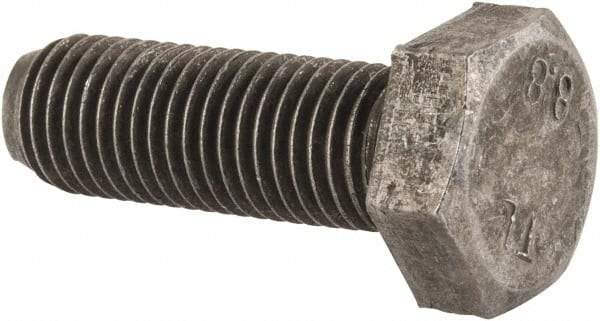 Value Collection - M12x1.50mm Metric Fine, 35mm Length Under Head Hex Head Cap Screw - Fully Threaded, Grade 8.8 Steel, Uncoated, 19mm Hex - Caliber Tooling