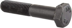 Value Collection - M12x1.50mm Metric Fine, 60mm Length Under Head Hex Head Cap Screw - Partially Threaded, Grade 8.8 Steel, Uncoated, 19mm Hex - Caliber Tooling