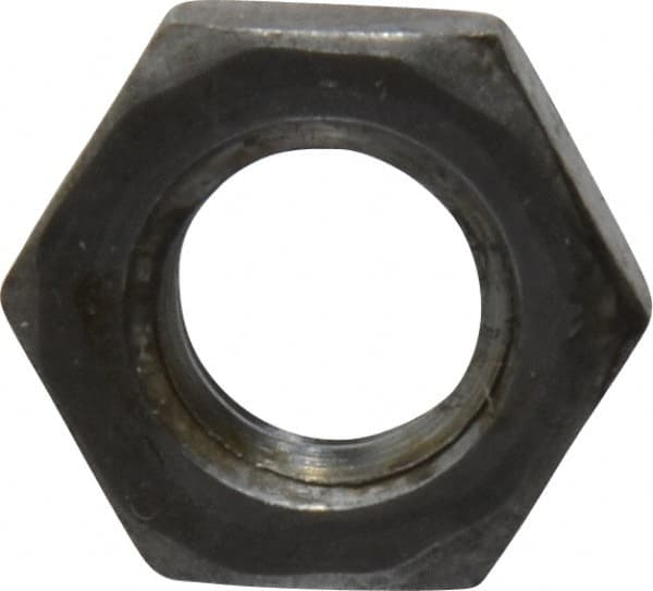 Value Collection - M8x1.25 Steel Right Hand Hex Jam Nut - 13mm Across Flats, 4mm High, Uncoated - Caliber Tooling