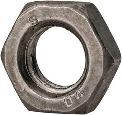 Value Collection - M12x1.75 Steel Right Hand Hex Jam Nut - 19mm Across Flats, 6mm High, Uncoated - Caliber Tooling