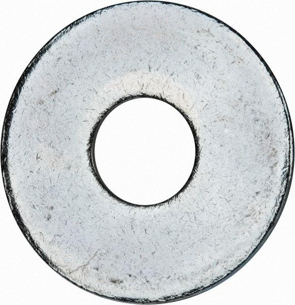 Value Collection - M16 Screw, Steel Fender Flat Washer - 17mm ID x 50mm OD, 3mm Thick, Zinc-Plated Finish - Caliber Tooling