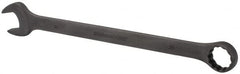 Paramount - 30mm 12 Point Offset Combination Wrench - 15° Offset Angle, 15-1/2" OAL, Chrome Vanadium Steel, Black Finish - Caliber Tooling