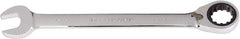 Paramount - 1-1/4" 12 Point Combination Wrench - 13° Head Angle, 16-11/16" OAL, Chrome Vanadium Steel, Polished Finish - Caliber Tooling