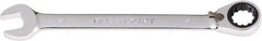 Paramount - 1/2" 12 Point Combination Wrench - 13° Head Angle, 7" OAL, Chrome Vanadium Steel, Polished Finish - Caliber Tooling