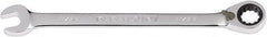 Paramount - 11/32" 12 Point Combination Wrench - 13° Head Angle, 5-7/8" OAL, Chrome Vanadium Steel, Polished Finish - Caliber Tooling