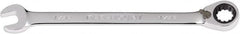 Paramount - 9/32" 12 Point Combination Wrench - 13° Head Angle, 5-1/2" OAL, Chrome Vanadium Steel, Polished Finish - Caliber Tooling