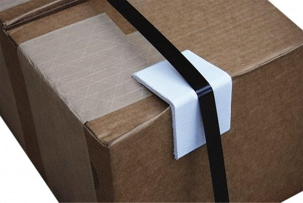 Vestil - 3" Long x 3" Wide x 3" High x 1/16" Thick Edge - White, Cardboard Box, 200 Piece - Caliber Tooling