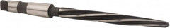 Alvord Polk - 1-1/4" Reamer Diam, 15/16" Small End Diam, 4MT Morse Taper Shank, 7-3/8" Flute, Bridge Reamer - Caliber Tooling