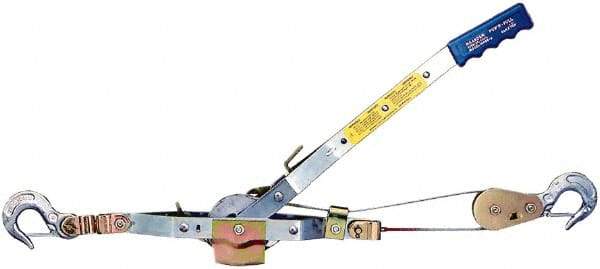 Maasdam - 4,000 Lb Lifting Capacity, 6' Lift Height, Puller Hoist - Made from Chain - Caliber Tooling