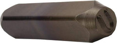 C.H. Hanson - 5/8" Character Size, V Character, Heavy Duty Individual Steel Stamp - Caliber Tooling