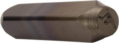 C.H. Hanson - 5/32" Character Size, F Character, Heavy Duty Individual Steel Stamp - Caliber Tooling