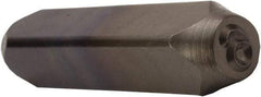 C.H. Hanson - 5/8" Character Size, 6 Character, Heavy Duty Individual Steel Stamp - Caliber Tooling