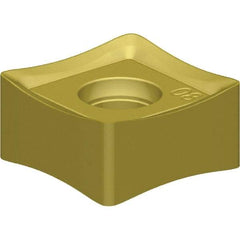 Kennametal - SNHJ31252 LD Grade KC520M Carbide Milling Insert - TiAlN Finish, 0.157" Thick, 10mm Inscribed Circle, 1/32" Corner Radius - Caliber Tooling