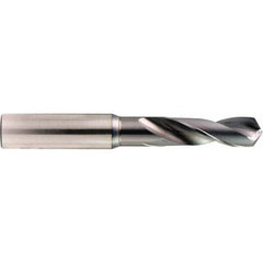 Screw Machine Length Drill Bit: 0.4094″ Dia, 130 °, Powdered Metal V Finish, Right Hand Cut, Spiral Flute, Straight-Cylindrical Shank, Series 1900