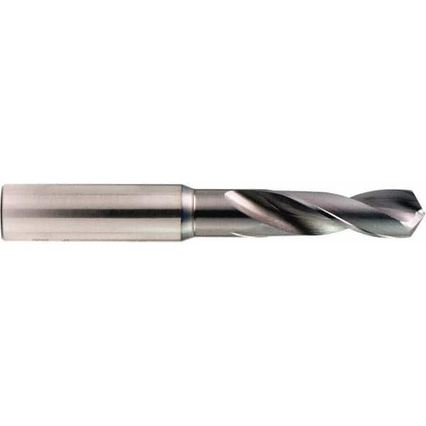 Screw Machine Length Drill Bit: 0.4992″ Dia, 130 °, XPM Coated, Right Hand Cut, Spiral Flute, Straight-Cylindrical Shank, Series 1900