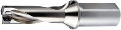 OSG - 3xD, 17mm Diam, Indexable Insert Drill - 2 Inserts, 20mm Shank Diam, Straight Shank - Caliber Tooling