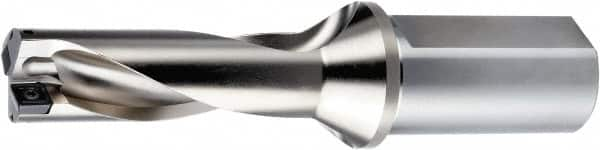 OSG - 3xD, 18.5mm Diam, Indexable Insert Drill - 2 Inserts, 25mm Shank Diam, Straight Shank - Caliber Tooling