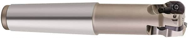 OSG - 40mm Cut Diam, 0.787" Max Depth, 42mm Shank Diam, Cylindrical Shank Indexable High-Feed End Mill - Screw Holding Method, ADMT20.. Insert, PDR Toolholder - Caliber Tooling