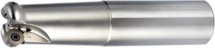 OSG - 32mm Cutting Diam, 32mm Shank Diam, Straight Shank Indexable Copy End Mill - 3 Inserts, RPH_12.. Insert, PRC Toolholder, Through Coolant - Caliber Tooling