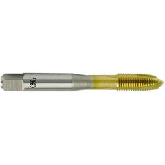 OSG - 1/2-20 UNF 3 Flute TiN Finish Vanadium High Speed Steel Spiral Point Tap - Caliber Tooling