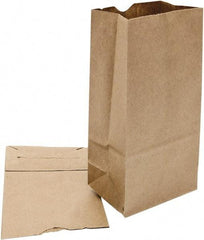 DURO BAG MFR - Kraft Grocery Bag - 4-5/16 x 2-7/16 x 7-7/8, Brown - Caliber Tooling