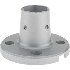 Square D - 2.44 Inch Long x 3.94 Inch Wide, Visual Signal Device Mount Base - For Use with XVC6 - Caliber Tooling