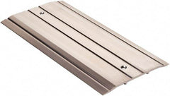 National Guard Products - 36" Long x 6" Wide x 1/4" High, Saddle Threshold - Aluminum Finish - Caliber Tooling