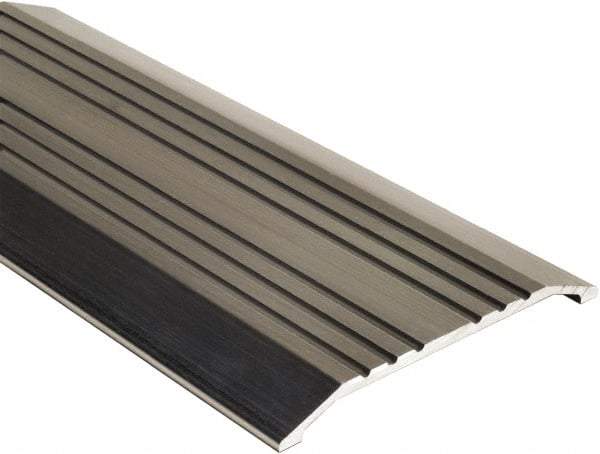 National Guard Products - 72" Long x 5" Wide x 1/2" High, Saddle Threshold - Aluminum Finish - Caliber Tooling