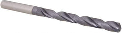 OSG - 8mm, 140° Point, Spiral Flute, Solid Carbide Taper Length Drill Bit - WD1 Finish, 76mm Flute Length, 116mm OAL, Series HP258 - Caliber Tooling