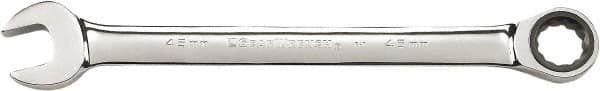 GearWrench - 50mm 12 Point Combination Wrench - Chrome Vanadium Steel, Full Polish Finish - Caliber Tooling