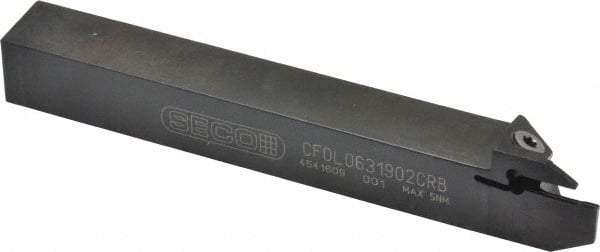 Seco - CFOL, Left Hand Cut, 5/8" Shank Height x 5/8" Shank Width, Indexable Turning Toolholder - 5" OAL, LC.. 1902.. Insert Compatibility, Series Multi-Directional Turning (MDT) - Caliber Tooling