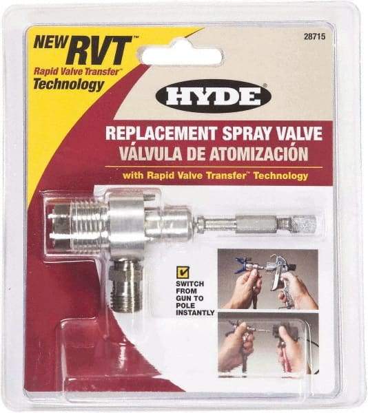 Hyde Tools - Paint Sprayer Spray Gun Valve - RVT Replacement Valve - Caliber Tooling