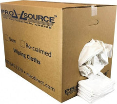 PRO-SOURCE - 25 Inch Long x 16 Inch Wide Virgin Cotton Surgical Towels - White, Huck Toweling, Lint Free, 50 Lbs. at 4 to 6 per Pound, Box - Caliber Tooling