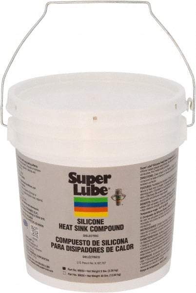 Synco Chemical - 5 Lb Pail Silicone Heat-Transfer Grease - White, High Dielectric Strength, 500°F Max Temp, - Caliber Tooling