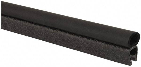 TRIM-LOK - 1/4 Inch Thick x 0.42 Inch Wide, PVC/EPDM, Trim Seal Wear Strip - 1/4 Inch Wide - Caliber Tooling