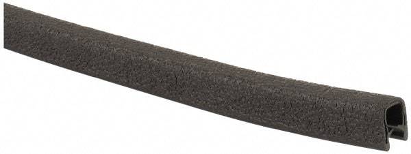 TRIM-LOK - 1/4 Inch Thick x 0.42 Wide x 100 Ft. Long, EPDM Rubber Edge Trim - Leather Texture - Caliber Tooling