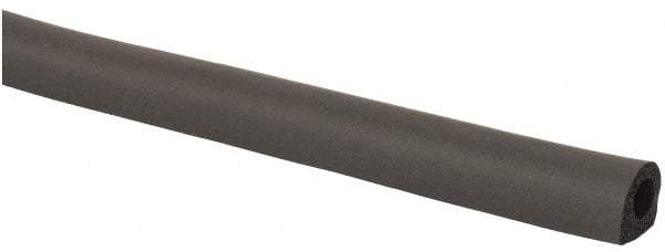 TRIM-LOK - 1/2 Inch Thick x 1/2 Wide x 100 Ft. Long, EPDM Rubber D Section Seal with Acrylic - Caliber Tooling