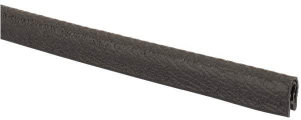 TRIM-LOK - 1/8 Inch Thick x 0.3 Wide x 25 Ft. Long, EPDM Rubber Edge Trim - Pebble Texture - Caliber Tooling