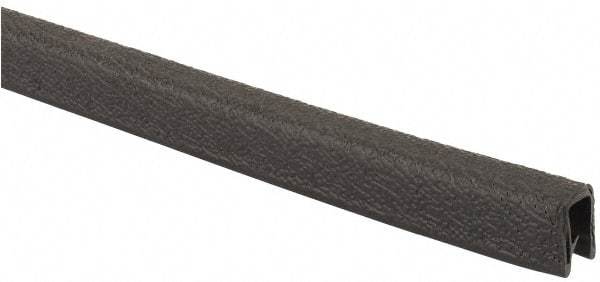 TRIM-LOK - 1/4 Inch Thick x 0.42 Wide x 25 Ft. Long, EPDM Rubber Edge Trim - Pebble Texture - Caliber Tooling