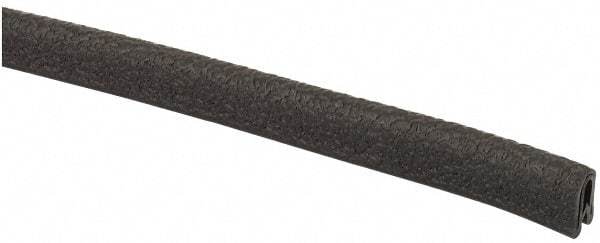 TRIM-LOK - 1/32 Inch Thick x 0.2 Wide x 25 Ft. Long, EPDM Rubber Edge Trim - Leather Texture - Caliber Tooling