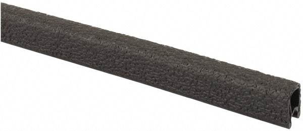 TRIM-LOK - 3/16 Inch Thick x 0.36 Wide x 100 Ft. Long, EPDM Rubber Edge Trim - Leather Texture - Caliber Tooling