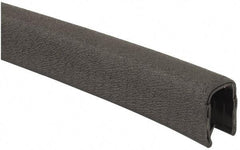 TRIM-LOK - 1/2 Inch Thick x 0.67 Wide x 100 Ft. Long, EPDM Rubber Jumbo Edge Trim - Pebble Texture - Caliber Tooling