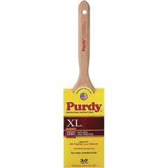 Purdy - 3" Flat Synthetic Trim Brush - Wood Fluted Handle - Caliber Tooling