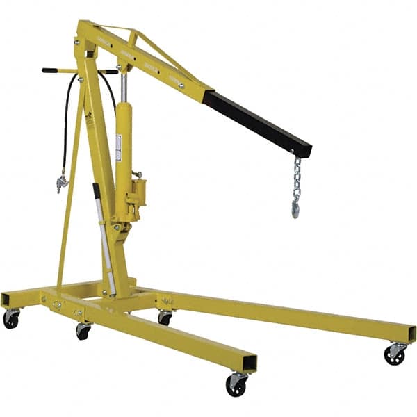 Vestil - 4,000 Lb Load Capacity, Steel Shop Crane - 5' 5/64" Span - Caliber Tooling