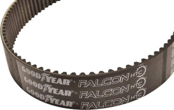 Continental ContiTech - Section 8M, 21mm Wide, 640mm Outside Length, Synchronous Belt - Black, Falcon HTC, No. 8GTR-640-21 - Caliber Tooling